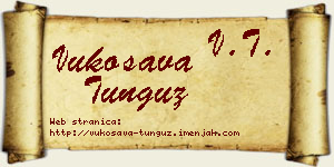 Vukosava Tunguz vizit kartica